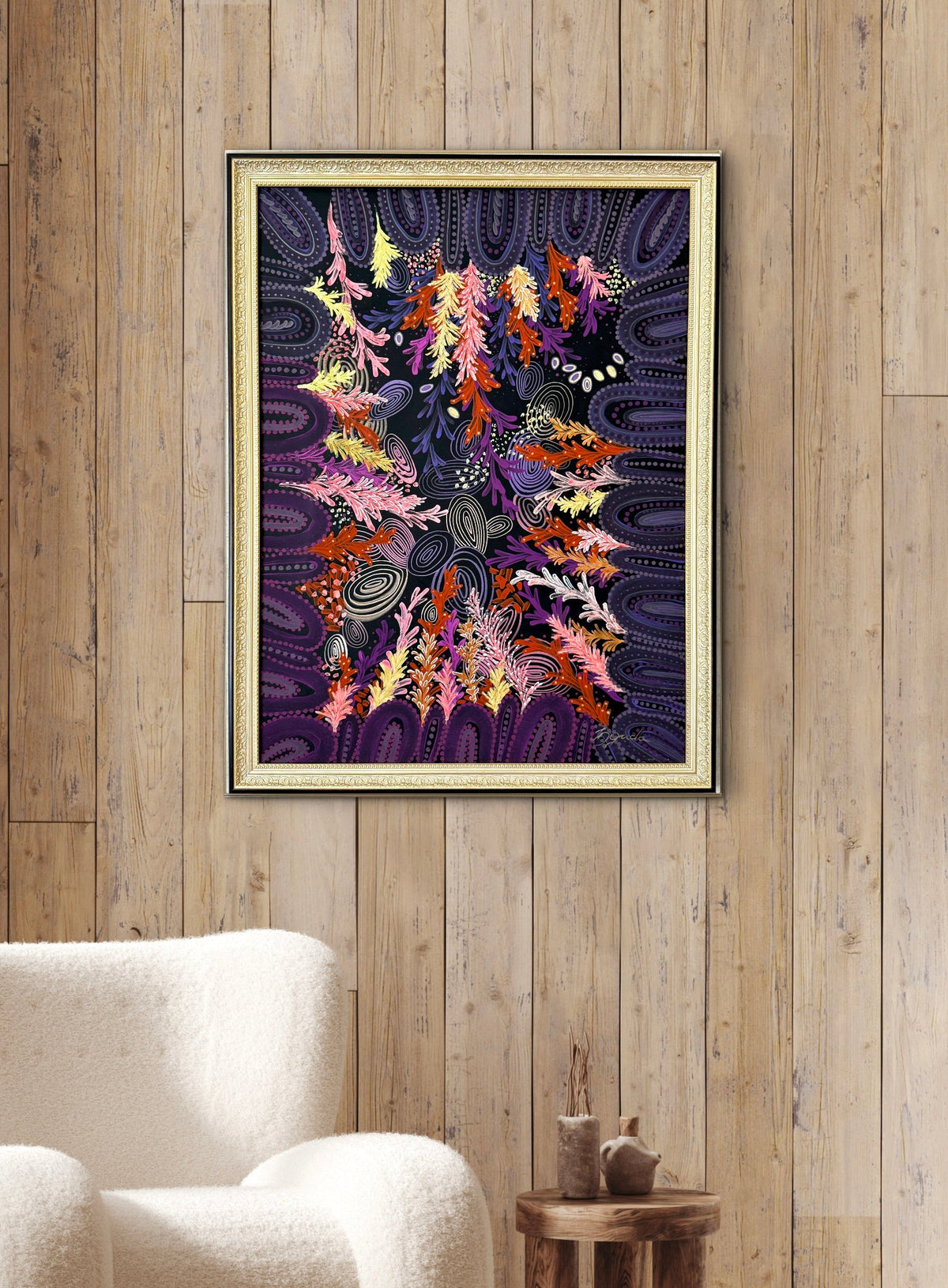 Original Acrylic Painting – In the Abyss, Canvas 80x60