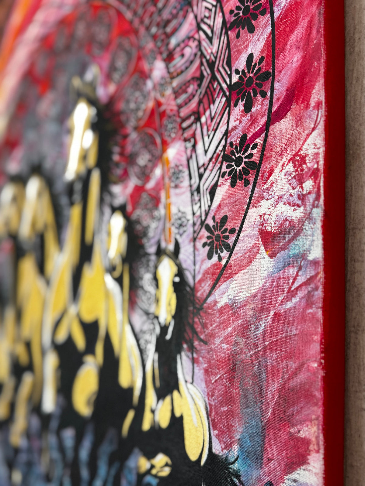 Original Acrylic Painting – Venus Six, Canvas 80x60