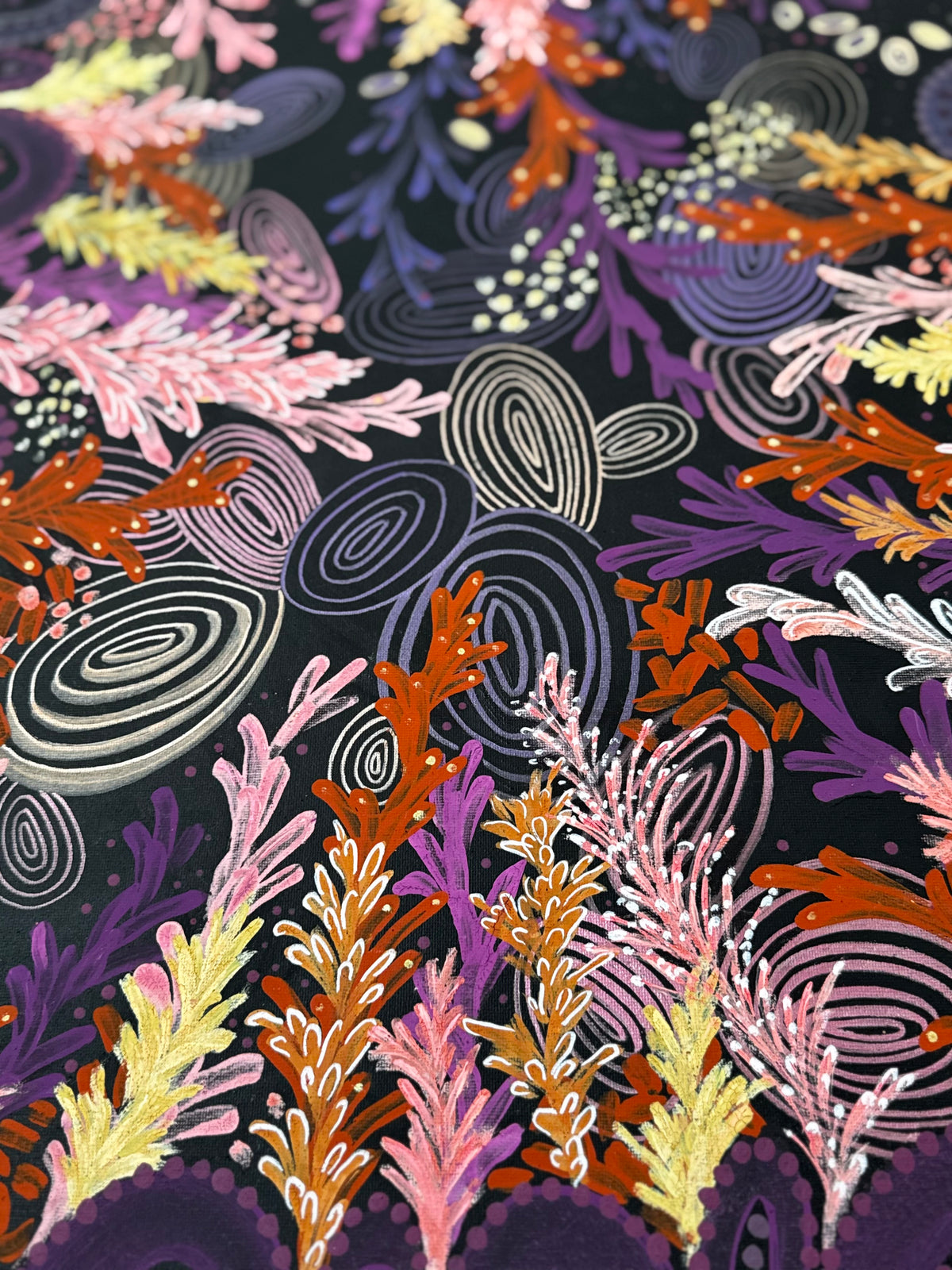 Original Acrylic Painting – In the Abyss, Canvas 80x60