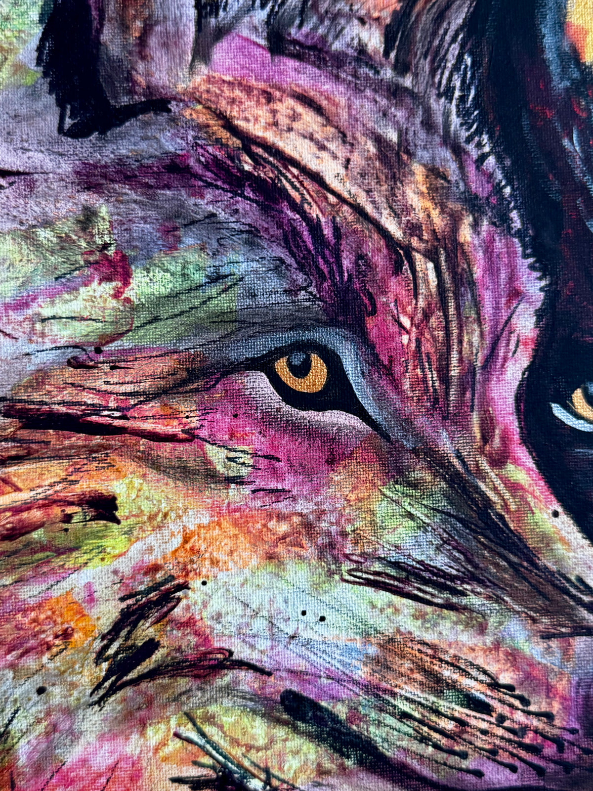 Original Acrylic Painting – Yin and Yang, Canvas 70x50