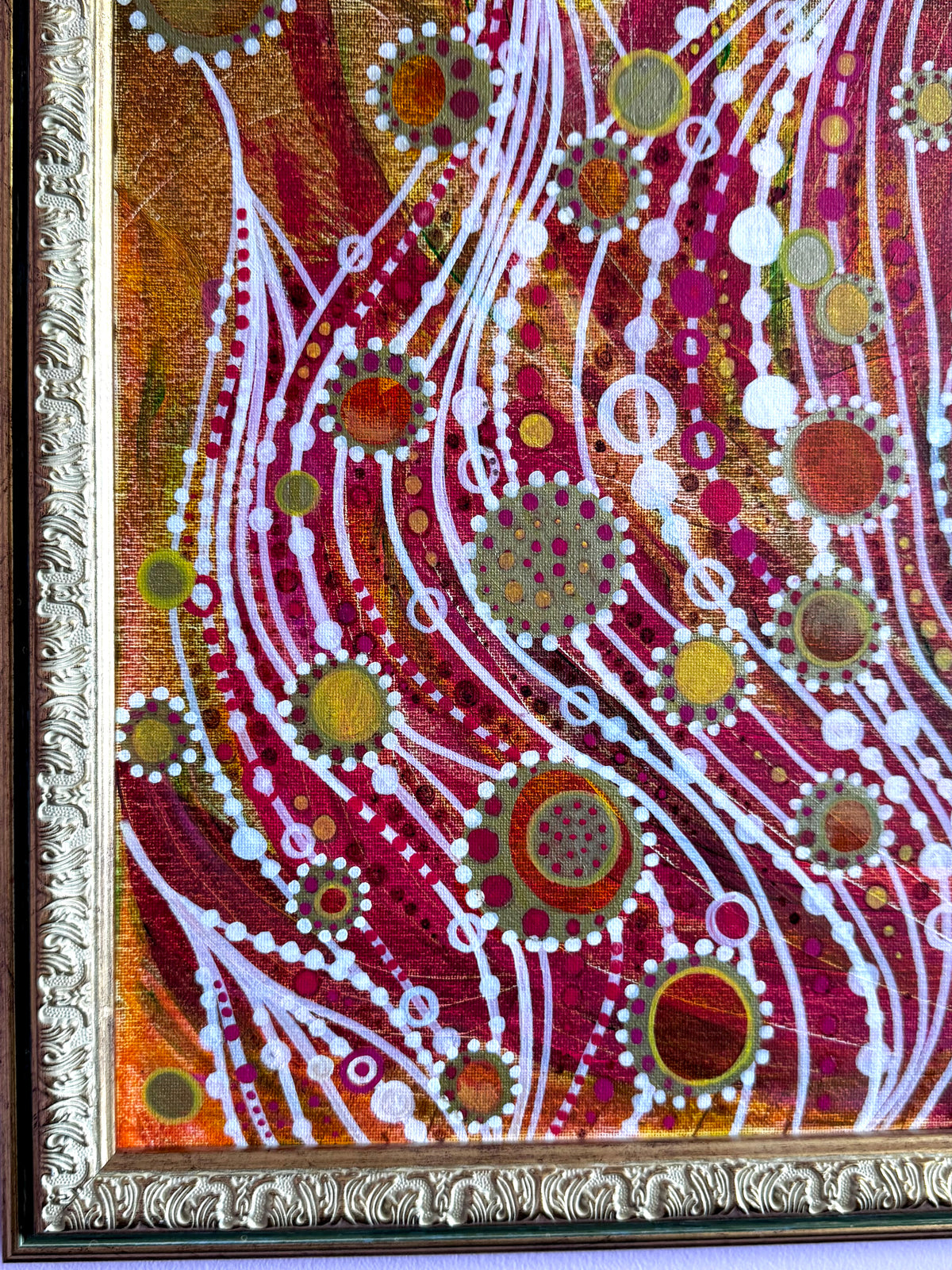 Original Acrylic Painting – A Cold Day in Summer, Canvas 80x60