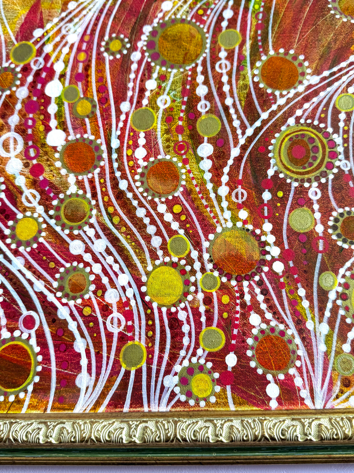 Original Acrylic Painting – A Cold Day in Summer, Canvas 80x60